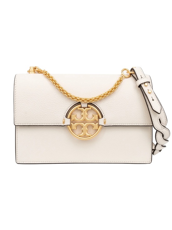 Tory Burch Handbags - Tory Burch Miller Braided Strap Convertible Shoulder Bag - Ivory